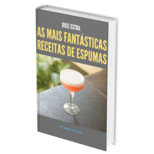 capa espumas para drinks