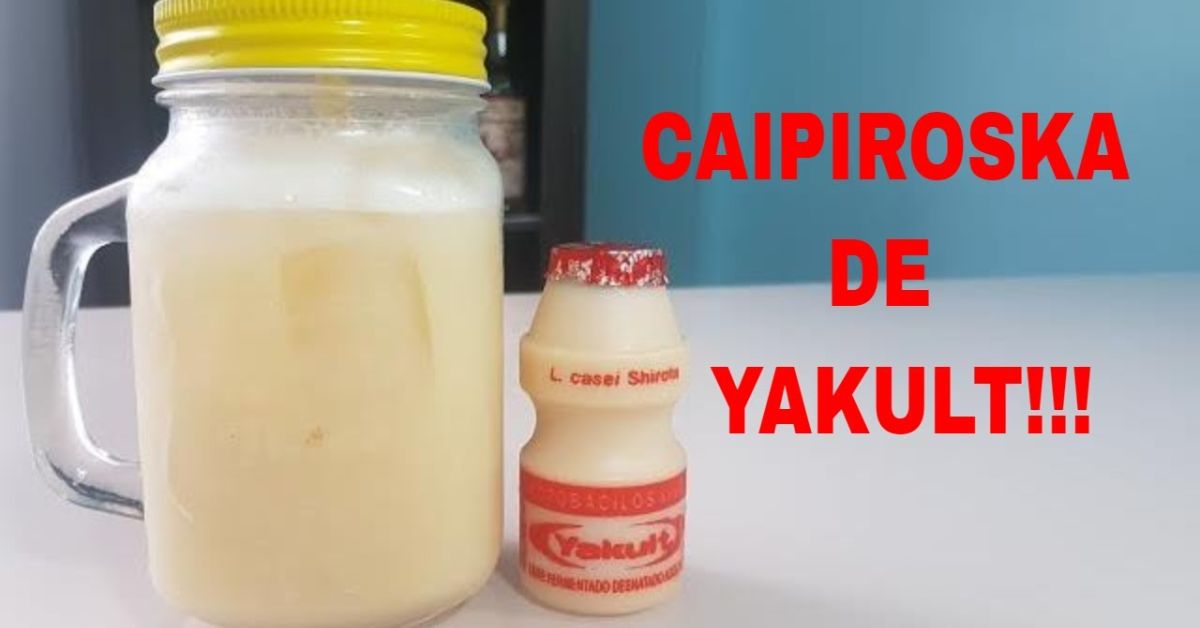 CAIPIRINHA DE YAKULT