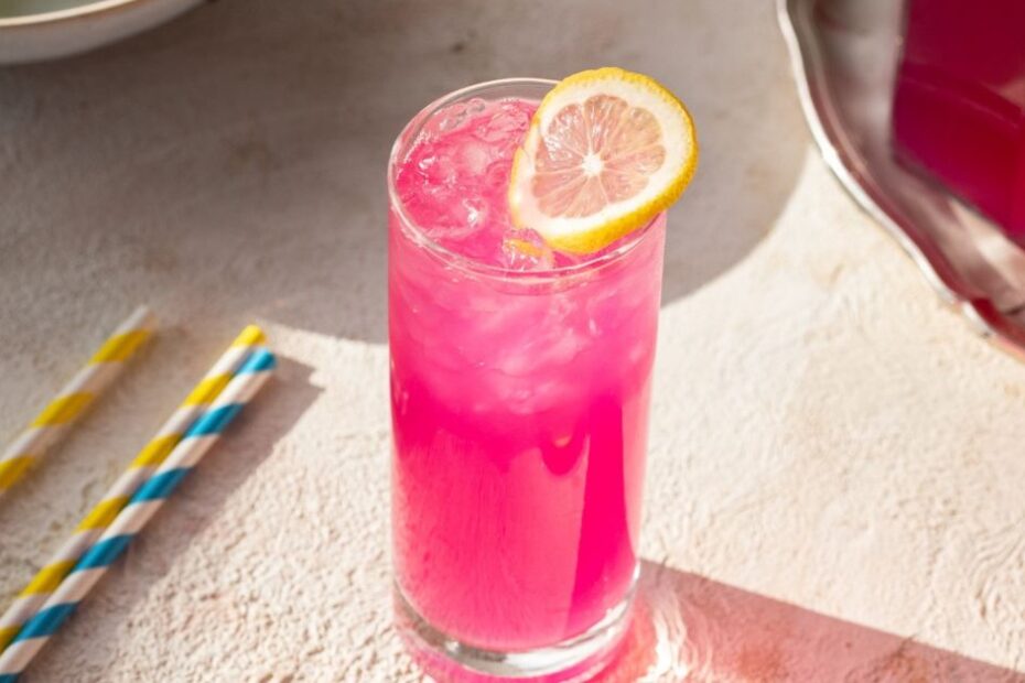 Pink Lemonade Receita de Drink Sem Álcool