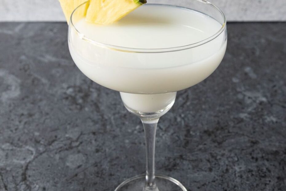 Margarita de coco - Drink com tequila