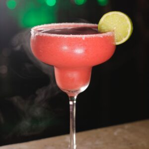 Margarita de morango - Drink com tequila