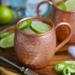 Tequila Mule - Mexican Mule - Drink com Tequila