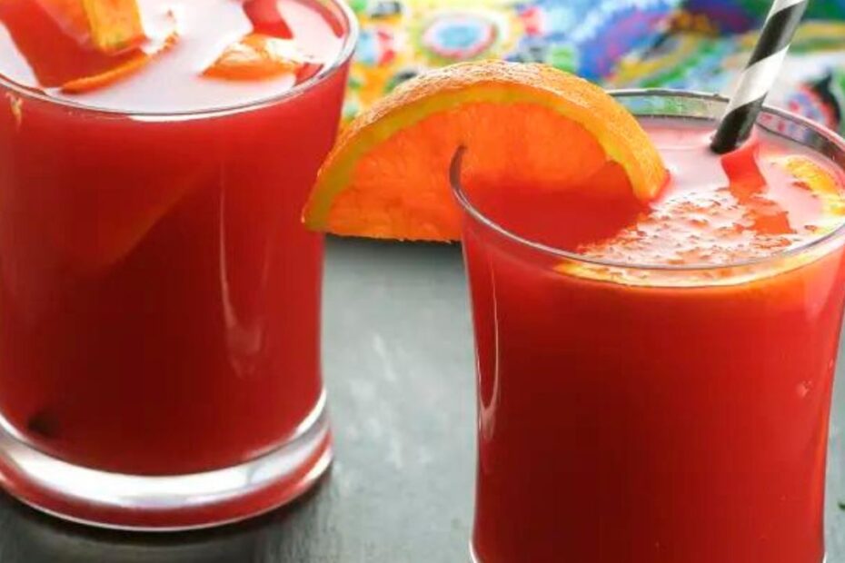 Tequila Punch - Receita com Tequila