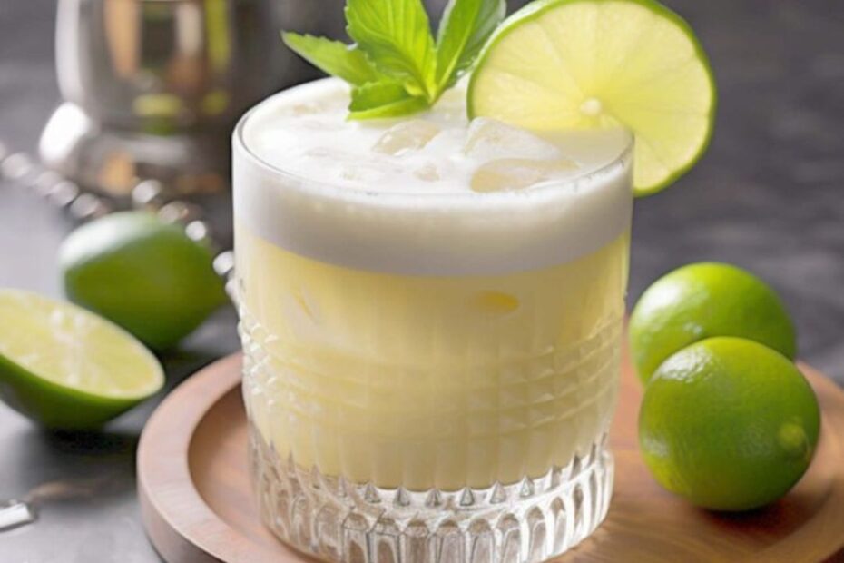 Tequila Sour - Drink com tequila