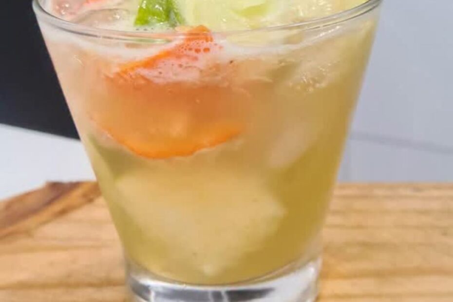 caipiroska de tres limões