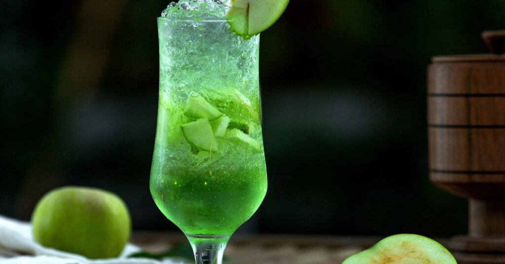 Drink Sem Álcool de Maçã Verde