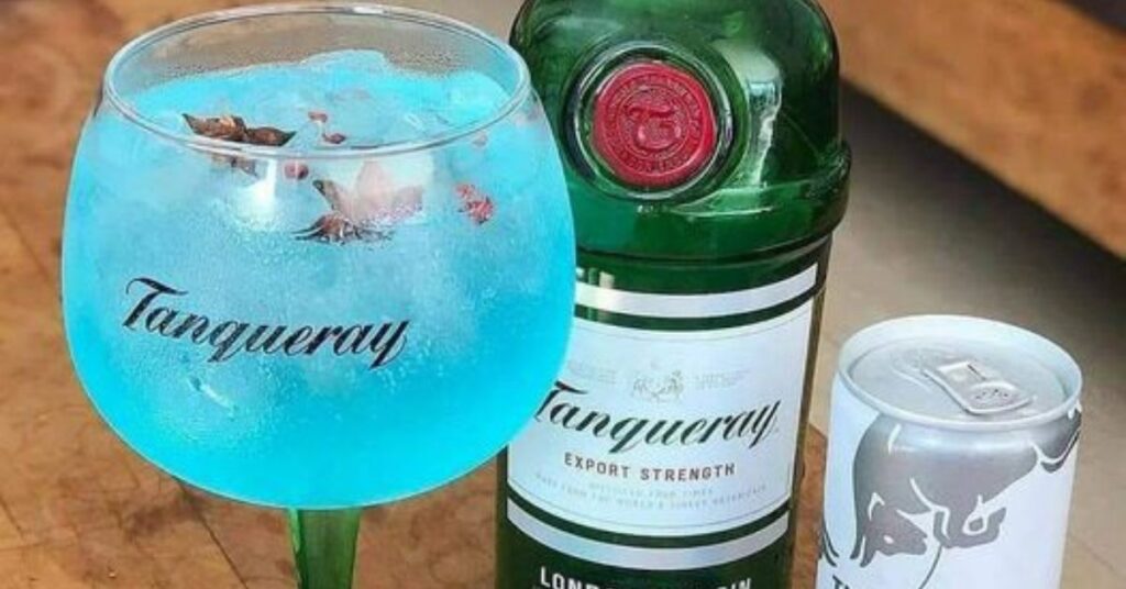 GIN COM ENERGÉTICO RED BULL DE COCO E AÇAÍ