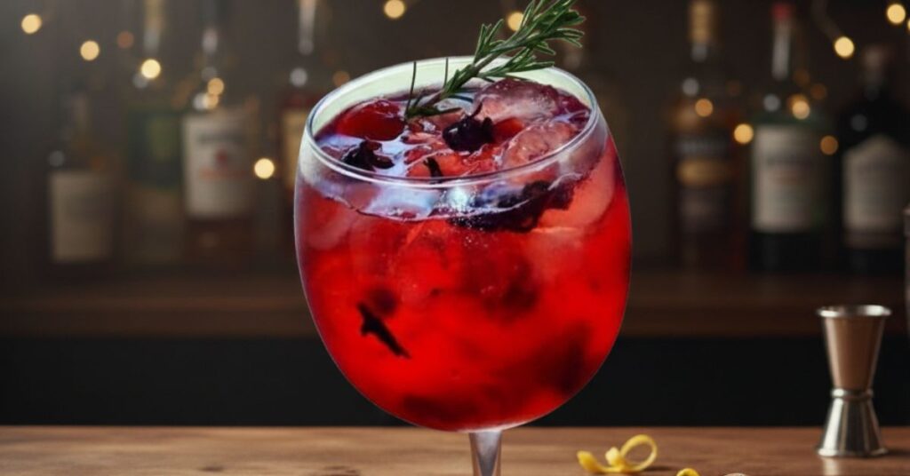 Gin Tônica com Romã